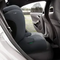 Scaun auto KikkaBoo i-Aid i-Size Dark Grey, 100-150 cm