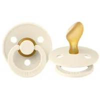 Пустышка анатомическая латексная BIBS Ivory (0-6 мес.)