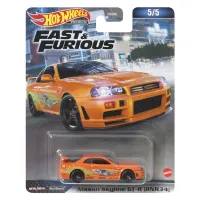 Hot Wheels Mașina din colecția Premium Fast & Furios 5 modele