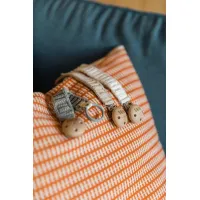 Вязаная цепочка-клипса для соски BIBS Vanilla foto