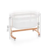 Кроватка co-sleeper 2 в 1 Petite&Mars Glory White