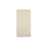 Cearsaf cu elastic Jollein Jersey Animals Olive Green, 40/50x80/90 cm