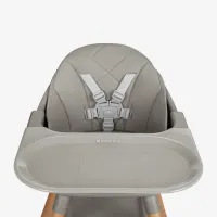 Scaun de masa 6 in 1 KikkaBoo Woody Grey