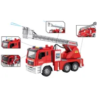 1:10 Camion de pompieri cu inerție (lumină / sunet)