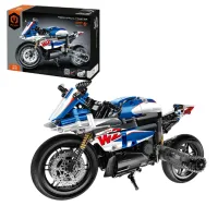 Set de construcție iM Master Mechanical Master „Motocicletă”, 542 piese
