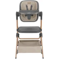 Patut si scaun de masa 2 in 1 KikkaBoo Sleat Me Beige