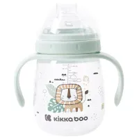 Canuta cu nasuc moale si manere KikkaBoo Savanna Mint (6+ luni), 240 ml foto