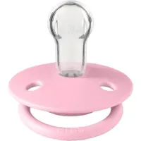 Пустышка силиконовая BIBS De Lux Baby Pink круглая (0-36 мес.) foto