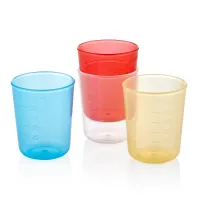 Set 4 pahare BabyJem My First Cup Rainbow foto