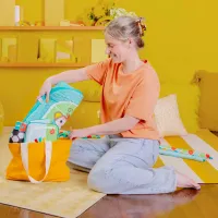 Salteluta de activitati Bright Starts Grip & Kick Oball foto