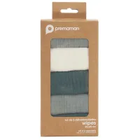 Набор салфеток Tetra Premaman Голубые, 25x25 см, 5 шт.