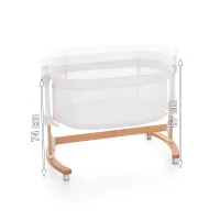 Кроватка co-sleeper 2 в 1 Petite&Mars Glory Mocha Beige