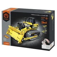 Конструктор 3 в 1 iM Master Mechanical Master "Бульдозер", на пульте радиоуправления 452 элем.
