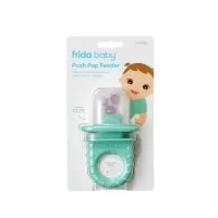Dispozitiv pentru mancare (Nibler) din silicon Frida Baby Push Pop Papuu (4+ luni)
