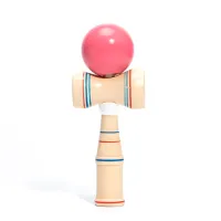 Joc de îndemânare Kendama, 17 x 5 x 7 cm, 4 modele