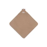 Prosop cu gluga Jollein Terry Jungle Jambo Cheetah, 75x75 cm