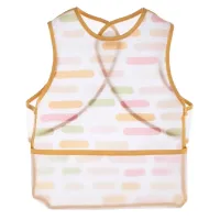 Нагрудник детский без рукавов BabyJem Pastel Stripes, 32x37 см