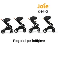 Carucior multifunctional reglabil pe inaltime Joie Aeria Signature Eclipse foto
