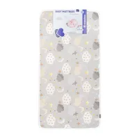 Матрас для кроватки KikkaBoo Fantasia Clouds Grey, 120x60x7 см