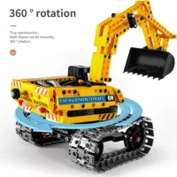 Set de construcție 2 în 1 iM Master Mechanical Master - „Robot - Excavator”, 342 piese