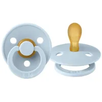 Симметричная латексная пустышка BIBS Colour Baby Blue (0-6 мес.) foto