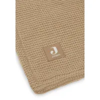 Paturica Jollein Basic Knit Biscuit/Fleece, 100x150 cm foto