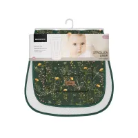 Salteluta pentru carucior KikkaBoo Secret Garden Green foto