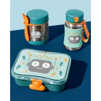 Sticluta cu pai din otel inoxidabil Skip Hop Spark Robot foto