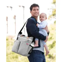 Сумка для родителей Skip Hop Duo Signature Grey Melange foto