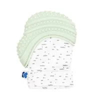 Силиконовая перчатка KikkaBoo Mitten Savanna Mint foto