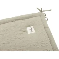 Боковая защита детской кроватки Jollein Soft Waves Olive Green, 180x30 см foto