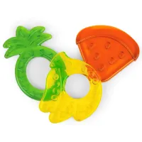 Набор из 3 текстурированных игрушек для прорезывания зубов Bright Starts Juicy Chews foto