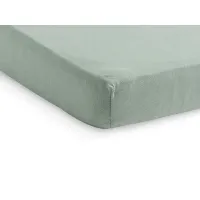 Cearsaf cu elastic Jollein Jersey Ash Green, 120x60 cm, 2 buc. foto