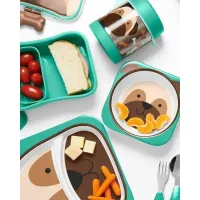 Термос со столовым прибором Skip Hop Zoo Мопс foto
