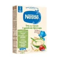 nestle Рисовая каша с 3 фруктами молочная 250 гр. (6 м+)