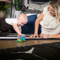 Masinuta cu zornaitoare Baby Einstein Curious Car Neptune Oball foto