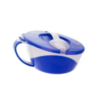 canpol 31/406 farfurie cu capac + lingura (350 ml.) 1 buc.