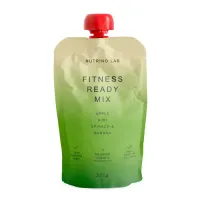 nutrino lab piure "fitness ready mix" măr-kiwi-spanac-banana (200 gr.)