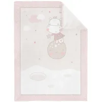 Plapuma sherpa super moale KikkaBoo Hippo Dreams, 110x140 cm foto