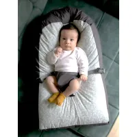 Saltea anti-alunecare cu ham pentru bebelusi BabyJem Verde foto