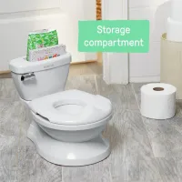 Olita cu sunete Ingenuity My Size Potty Pro Alba foto