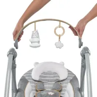 Leagan portabil Bright Starts Ingenuity Swing 'n Go Portable Swing™ - Bella Teddy™ foto