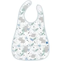 Водонепроницаемый нагрудник с карманом KikkaBoo Savanna Pattern Blue foto