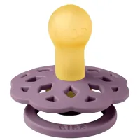 Suzeta rotunda din latex BIBS Boheme Mauve (0-6 luni) foto