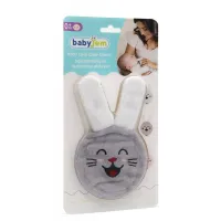 Зубная щетка для использования на пальце BabyJem Grey foto