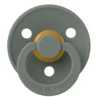 Пустышка круглая латексная BIBS Pine (0-6 мес.) foto
