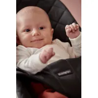 Balansoar BabyBjorn Bliss Black, Bumbac foto