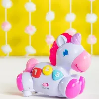 Музыкальная игрушка Bright Starts Волшебный Единорог Rock & Glow foto