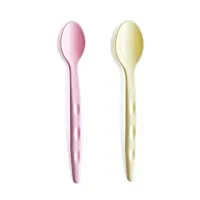 Набор из 2 детских ложек BabyJem Pink-Yellow foto