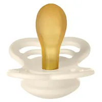Set 2 suzete simetrice din latex BIBS Supreme Ivory/Sage (6-18 luni) foto